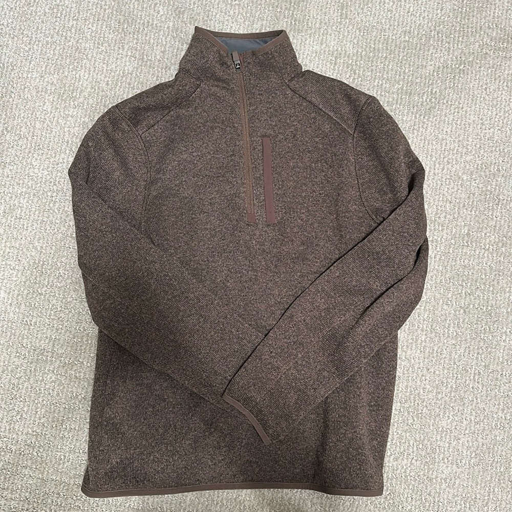 Figs quarter zip jacket NWT